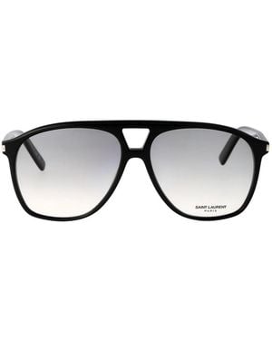 Saint Laurent Sunglasses Sl 596 Dune 006/14/145 - Black