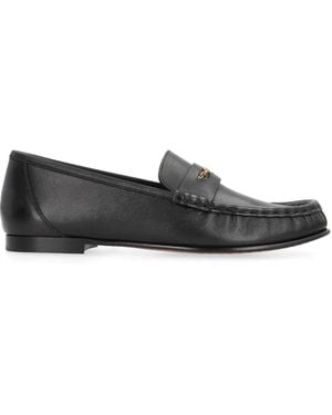 Chloé Leather Loafers - Black