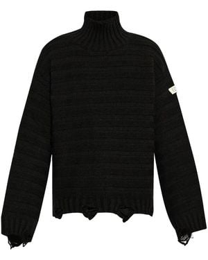 MM6 by Maison Margiela Maglione A Collo Alto - Black