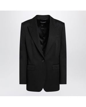 Dolce & Gabbana Dolce & Gabbana Singlebreasted Jacket - Black