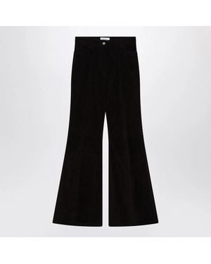 Ferragamo Espresso Flared Pants - Black