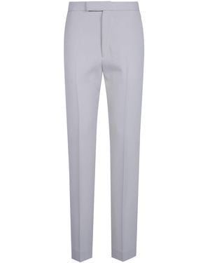 Maison Margiela Straight Leg Tailored Pants - Gray