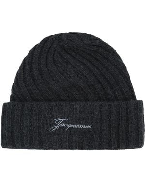 Jacquemus Le Bonnet Tourni - Black