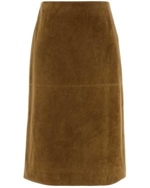 Jil Sander Skirt 159 Lh - Natural