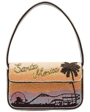 STAUD Tommy Shoulder Bag - Metallic