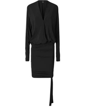 Pinko Stretch Viscose Dress - Black