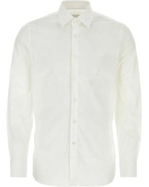 Prada Stretch Poplin Shirt - White