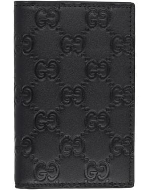Gucci Card Holder "Gg Emblem" - Black