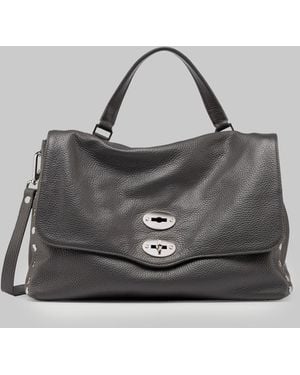 Zanellato Daily Postina Bag M Vulcano - Grey