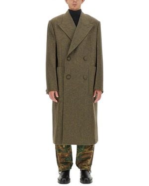 Givenchy Oversize Coat - Green