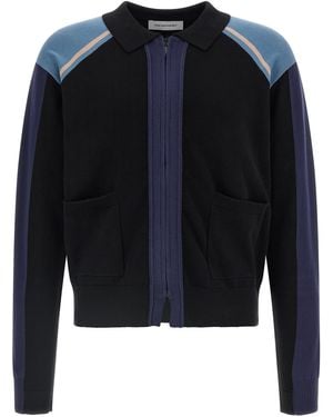 Kiko Kostadinov 'Munno Knit' Cardigan - Blue