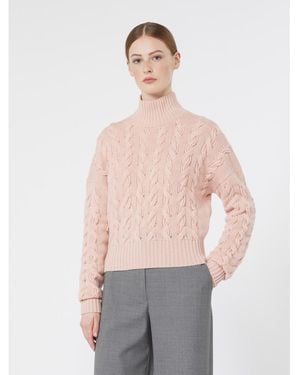 Max Mara Mstcosmo Sweater - Pink