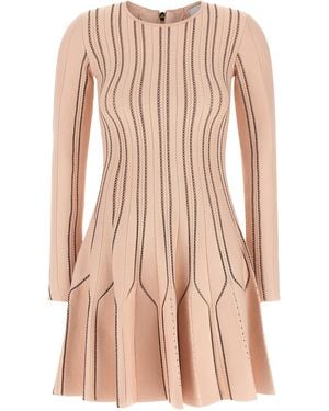 Elisabetta Franchi Viscose Short Dress - Pink