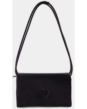 Ami Paris Voulez Vous Shoulder Bag - Black