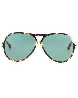 Chloé '59' Sunglasses - Green