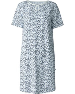 CALIDA Cotton Sleepshirt Pyjamas - Blue
