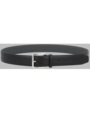 BOSS Leather Belt Navya-St Cowhide - Gray