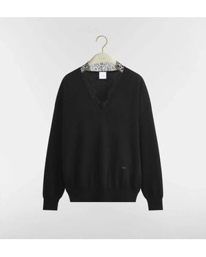 Dior Knit Pullover - Black