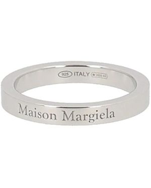 Maison Margiela Logo Ring - White