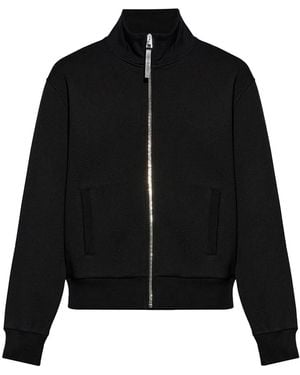 Givenchy Chevron And Jacquard Sweatshirt - Black