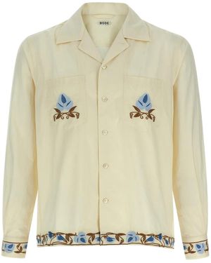 Bode 'Noveau Vine' Shirt - Natural