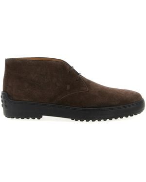 Tod's 'Winter' Ankle Boots - Brown