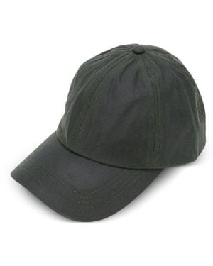Barbour Waxed Cotton Hat - Gray