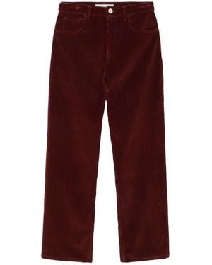 Rohe Pantaloni Larghi "Bruun" - Red