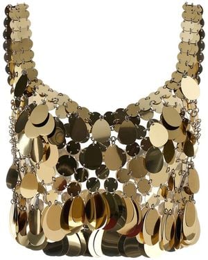 Rabanne 'Haut' Top - Metallic
