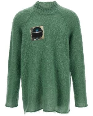 Undercover 'Uc2 E4904 2' Sweater - Green