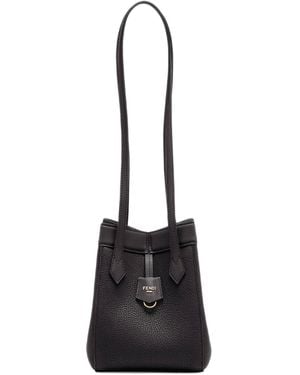 Fendi Origami Mini Bag - Black