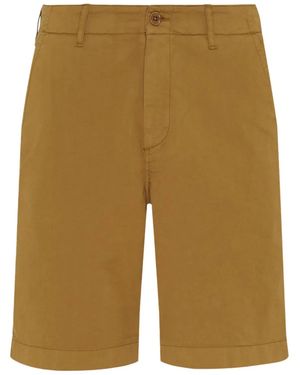 Vilebrequin Stretch Cotton Bermuda Shorts - Natural