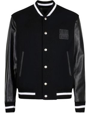 Givenchy 4G Varsity Jacket - Black