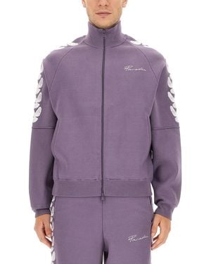 3.PARADIS Sweatshirt With Logo - Purple