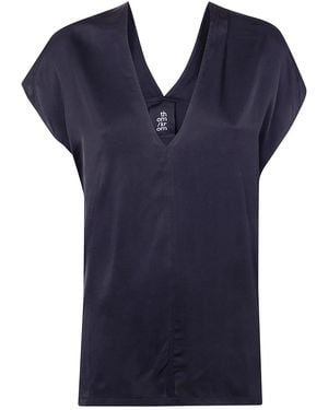 Thom Krom Sleeveless Oversized Waistcoat - Blue