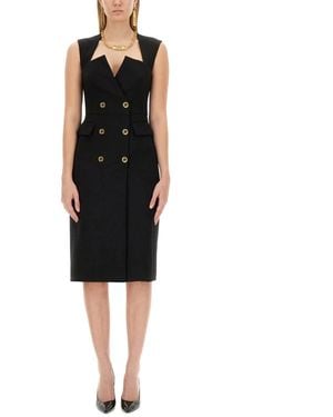 Moschino Crepe Dress - Black