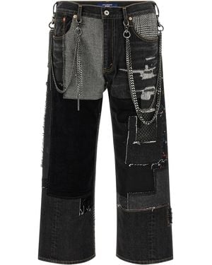 Junya Watanabe Patchwork Jeans - Gray