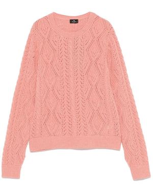 Etro Wool Sweater - Pink