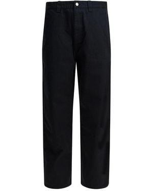 Stussy Stussy Cotton Trousers - Blue