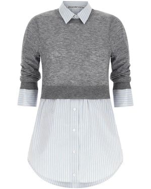 Alexander Wang Knitted Shirt - Grey
