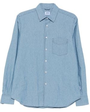 Aspesi Denim Cotton Shirt - Blue
