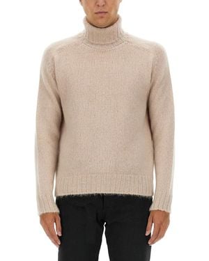 Tom Ford Turtleneck Jersey - Natural