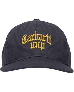 Carhartt "Blackletter" Baseball Cap - Blue