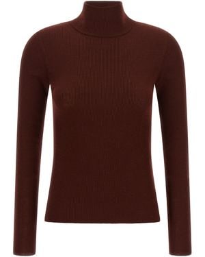 Max Mara 'Cavallo' Turtleneck Jumper - Brown