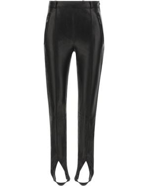 Balmain Leather Fuseau - Black