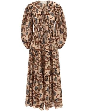 Zimmermann 'Ascension Tie Billow Maxi' Dress - Natural