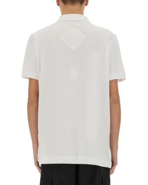 Canada Goose Cotton-Piqué Polo Shirt - White