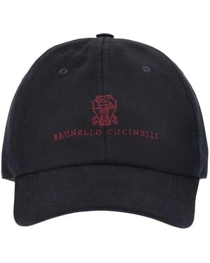 Brunello Cucinelli Baseball Cap - Blue