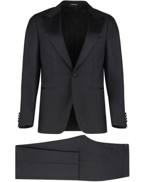 Canali Wool Two-Pieces Suit - Black