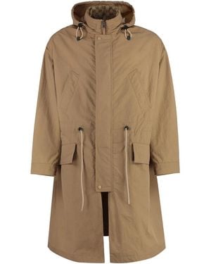 Gucci Biscuit Nylon Jacket - Brown